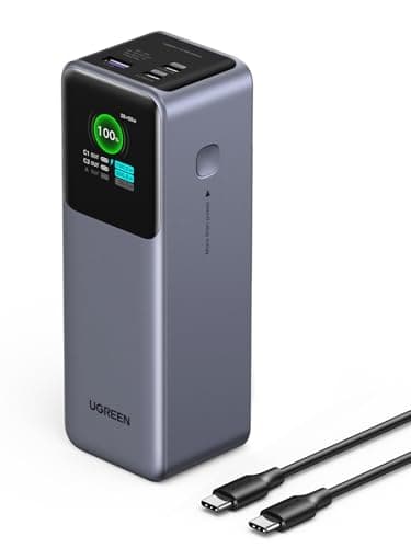 UGREEN 25000mAh 200W Battery Pack Power Bank, 3-Port Portable Charger