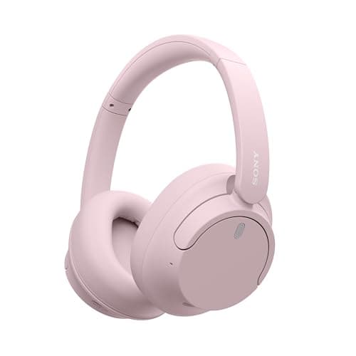 Sony WH-CH720N Noise Cancelling Wireless Headphones Bluetooth Over The Ear Headset with Microphone, Pink