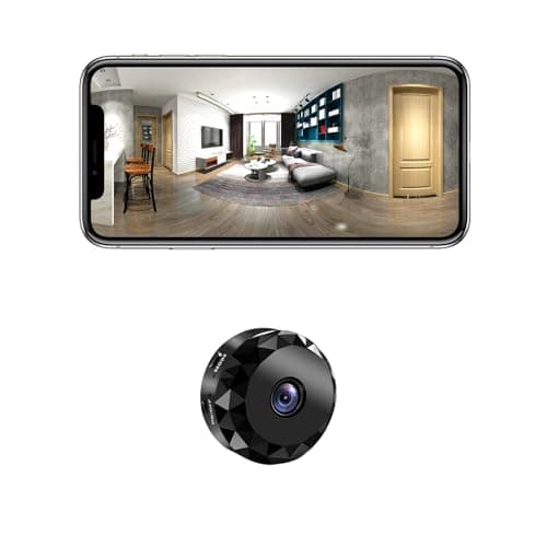 Spy Hidden Camera 1080P WiFi Mini Wireless Home Security - Black