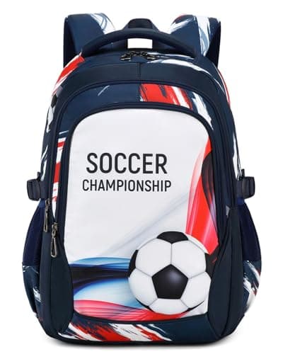mezhsa Kids Backpack for Boys Elementary Bookbag Back To School Bags For Primary, 17.5x12x8 Inches, School Backpacks (White)