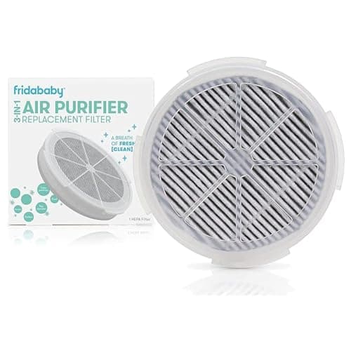 Frida Baby Replacement Filter for 3-in-1 Air Purifier with Activated Carbon Filter to Remove Odors, Air Pollution & More