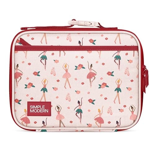 Simple Modern Kids Lunch Box & Insulated Lunch Bag for School | Ballerina